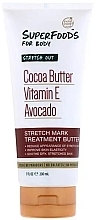 Fragrances, Perfumes, Cosmetics Anti Stretch Marks Butter - Petal Fresh SuperFoods Stretch Out Stretch Mark Treatment Butter Cocoa Butter Vitamin E & Avocado