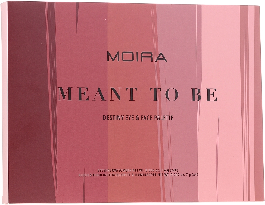 Makeup Palette - Moira Meant To Be Eye & Face Palette — photo N3