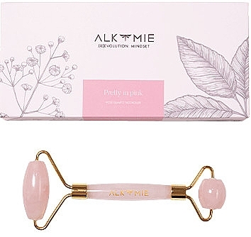 Rose Quartz Face Massager - Alkmie Pretty In Pink — photo N1