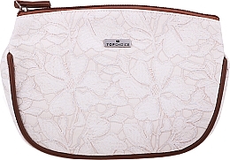 Fragrances, Perfumes, Cosmetics Makeup Bag "Lace", 98604, creamy - Top Choice