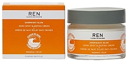 Night Face Cream - REN Clean Skincare Overnight Glow Dark Spot Sleeping Cream — photo N7