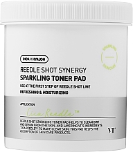 Smoothing Face Pads - VT Cosmetics Reedle Shot Synergy Sparkling Toner Pad — photo N2