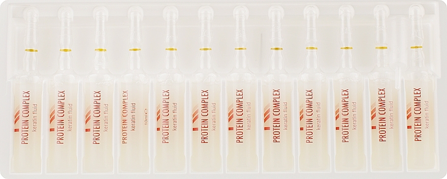 Hair Repair Keratin Ampoules - Profesional Cosmetics Protein Complex Keratin Fluid — photo N3