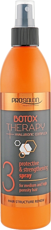 Anti-Aging Hair Spray - Prosalon Botox Therapy Protective & Strengthening 3 Spray — photo N4