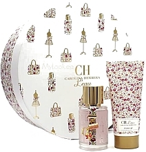 Fragrances, Perfumes, Cosmetics Carolina Herrera CH L`Eau - Set (edt/50ml + b/lot/100ml)