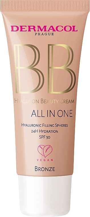 BB Cream - Dermacol All in One SPF 30 Hyaluronic Cream — photo N2