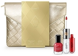 Fragrances, Perfumes, Cosmetics Set - Kiko Milano Holiday Premiere Forever Together Makeup Gift Set 03 Red Duet