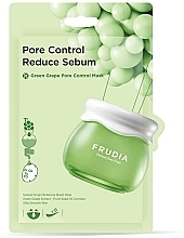 Fragrances, Perfumes, Cosmetics Grape Sheet Mask - Frudia Pore Control Reduce Sebum Green Grape Mask