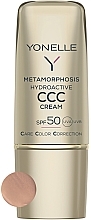 Fragrances, Perfumes, Cosmetics Mattifying Face Cream SPF 50 - Yonelle Metamorphosis Hydroactive CCC Cream SPF50