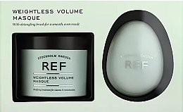 Set - REF Weightless Volume Masque Set (h/mask/250ml + h/brush/1pcs) — photo N1