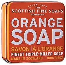 Fragrances, Perfumes, Cosmetics Orange Soap - Scottish Fine Soaps Orange Soap Tin