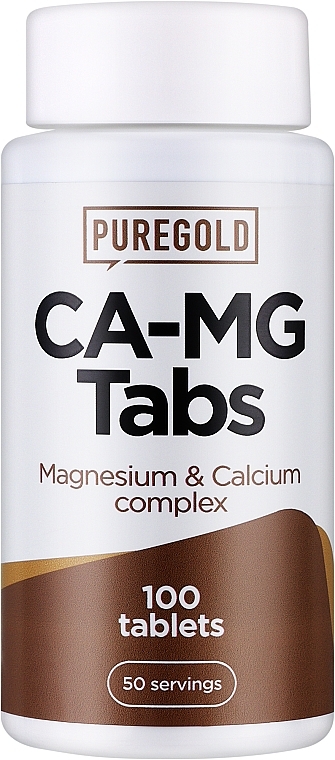 Calcium-Magnesium Dietary Supplement, Capsules - PureGold Ca-Mg — photo N1
