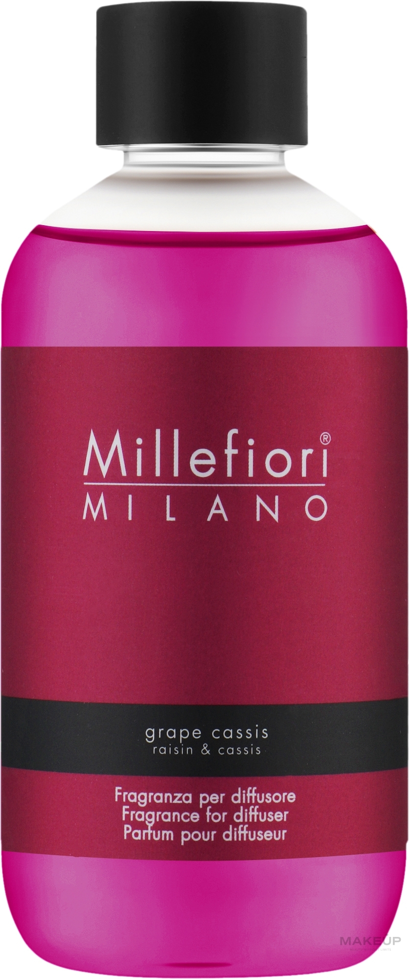 Aroma Diffuser Filler 'Grape Cassis' - Millefiori Milano Natural Diffuser Refill — photo 250 ml