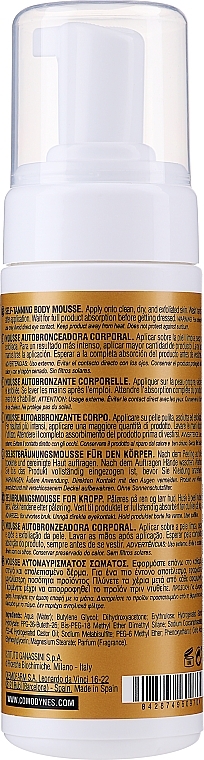 Self-Tanning Body Mousse - Comodynes Self-Tanning Natural & Uniform Body Color — photo N2