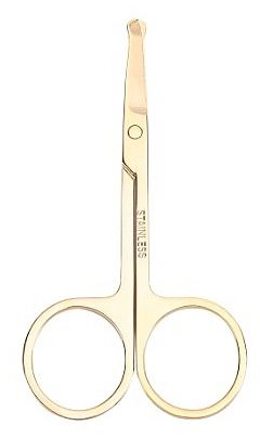 Baby Nail Scissors, B2317, golden - Deni Carte — photo N4