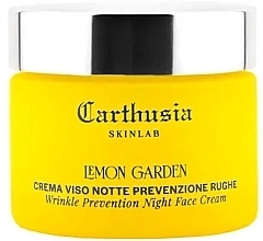 アンチリンクル ナイトクリーム - Carthusia Skinlab Lemon Garden Wrinkle Prevention Night Face Cream	 — photo N1