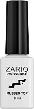 Fragrances, Perfumes, Cosmetics Rubber Top Coat - Zario Professional Rubber Top