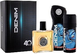 Denim Original - Set (ash/lot/100ml + deo/150ml + sh/gel/250ml) — photo N1