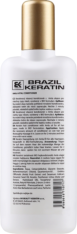 Hair Conditioner - Brazil Keratin Amla Vital Conditioner — photo N11