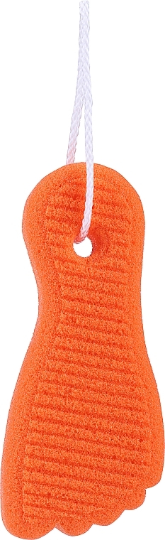 Foot Pumice, 3000/10S, orange - Titania Pumice Sponge Foot — photo N1