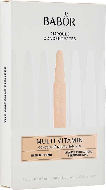 Firming Face Ampoules - Babor Ampoule Concentrates Multi Vitamin — photo N1