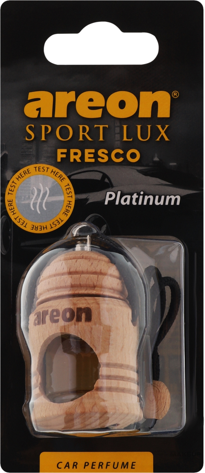 Car Perfume - Areon Fresco Sport Lux Platinum Car Perfume — photo 4 ml