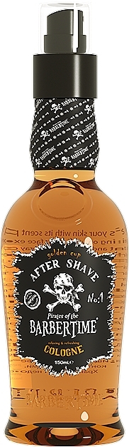 After Shave Cologne 'Golden Cup' - Barbertime After Shave Cologne Golden Cup — photo N5