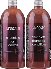 Fragrances, Perfumes, Cosmetics Gift Set - BingoSpa Chocolate Set (bath/foam/500ml + shm/500ml)