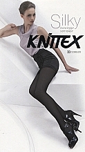 Tights 'Silky', 120 Den, nero - Knittex — photo N1