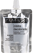 Fragrances, Perfumes, Cosmetics Hair Bleaching Paste - Black Professional Line Bleaching Cream