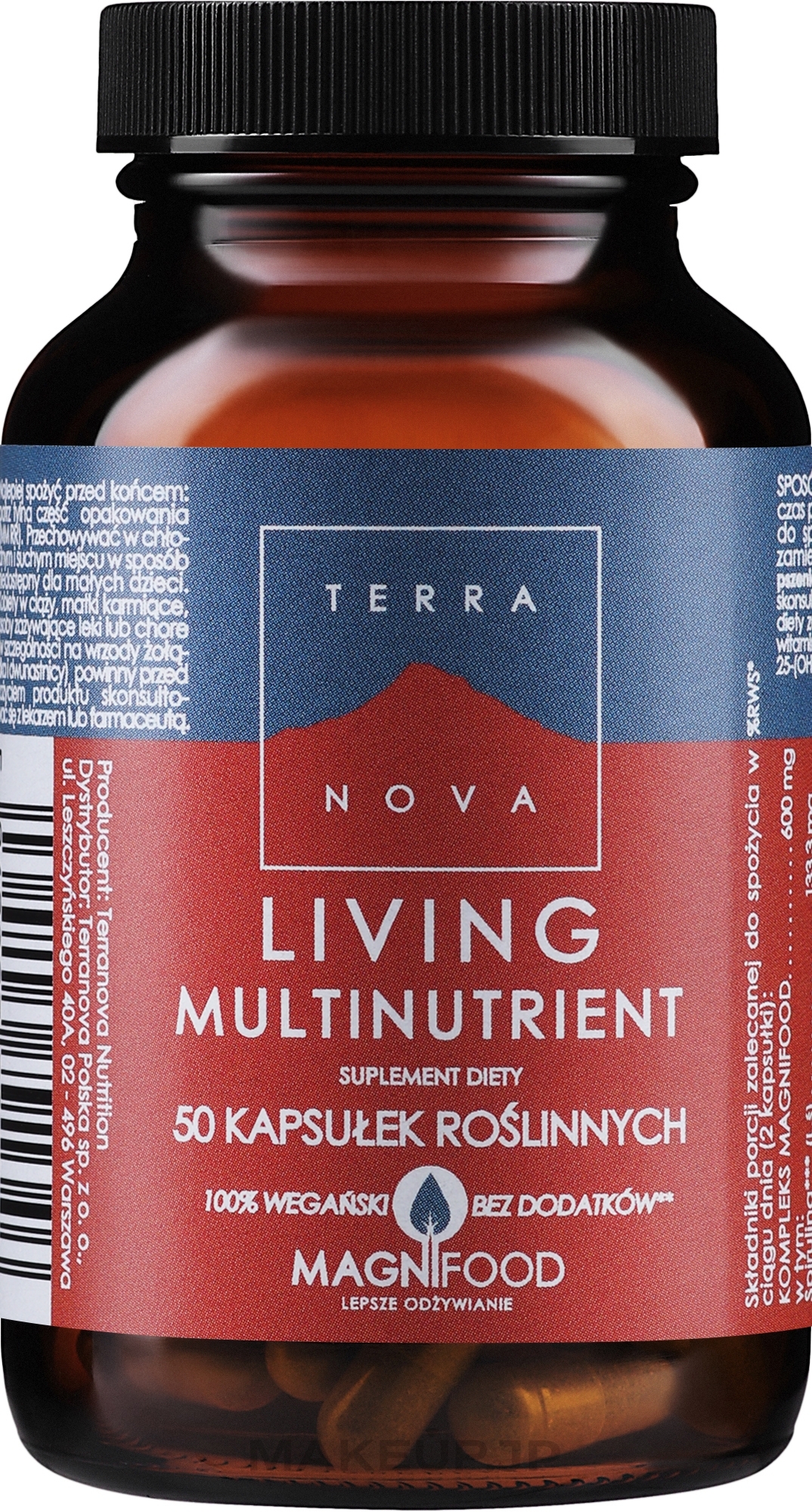 Dietary Supplement - Terranova Living Multinutrient Complex — photo 50 szt.