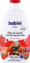 Fragrances, Perfumes, Cosmetics Shower Gel & Bath Foam with Raspberry Scent - Bobini Fun Bubble Bath & Body High Foam Raspberry