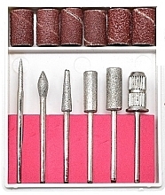 Fragrances, Perfumes, Cosmetics Diamond Manicure Nail Drill Set, 6 pcs. - Kiepe