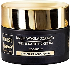 Smoothing Night Cream with 24k Gold & Caviar - MustHave Prestige Skin Smoothing Cream — photo N1