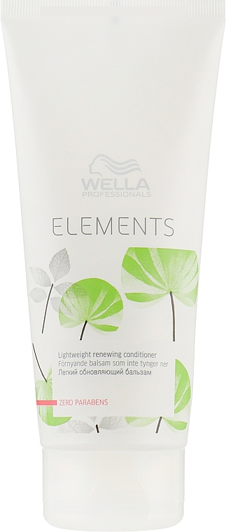 Lightweight Renewing Conditioner - Wella Professionals Elements Lightweight Renewing Conditioner — photo N1