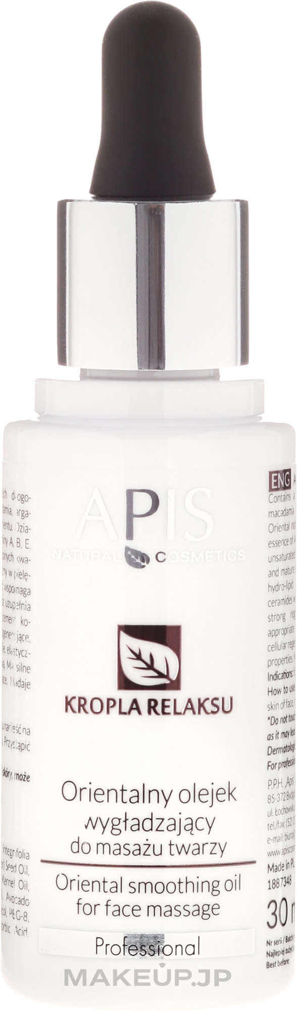 Face Massage Oil - APIS Professional Kropla Relaksu — photo 30 ml