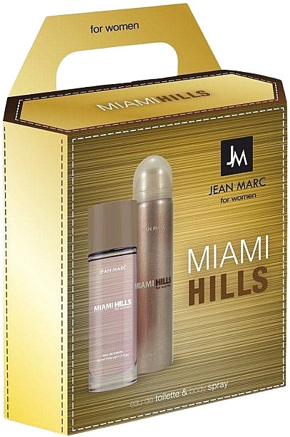 Set - Jean Marc Miami Hills (edt/50ml+deo/75ml) — photo N1