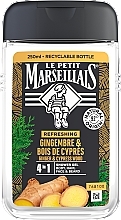 Shower Gel-Shampoo ‘Ginger and Cypress’ - Le Petit Marseillais  — photo N2