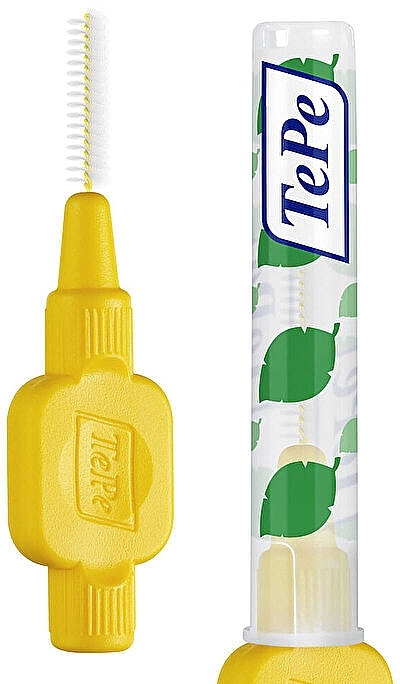 Interdental Brush Set - TePe Interdental Brush Size 4 Yellow 0.7mm — photo N3