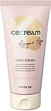 Argan Oil Hand Cream - Inebrya Ice Cream Argan-Age Hand Cream — photo N2