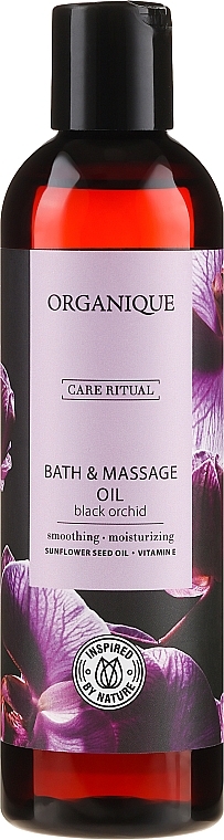 Black Orchid Bath & Massage Oil - Organique HomeSpa Bath & Massage Oil — photo N3