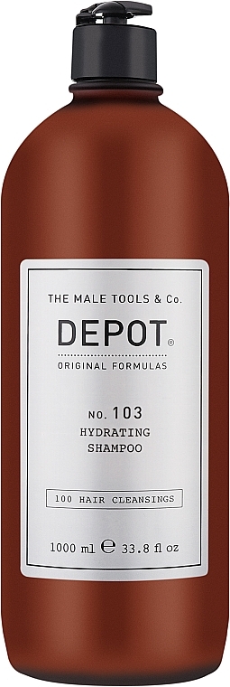 Hydrating Shampoo for Dry & Brittle Hair - Depot Hair Cleansings 103 Hydrating Shampoo — photo N1