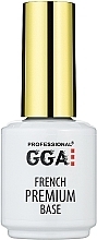 Fragrances, Perfumes, Cosmetics Gel-Polish Base 'French Premium' - GGA Professional French Premium Base