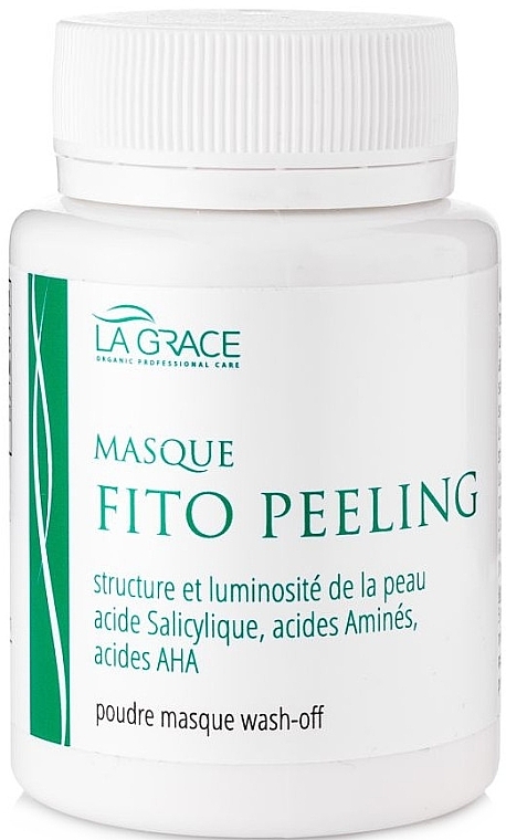 Facial Powder Mask with Salicylic Acid & Amino Acids "Phyto Peeling" - La Grace Fito Peeling Poudre Masque Wash-Off — photo N7