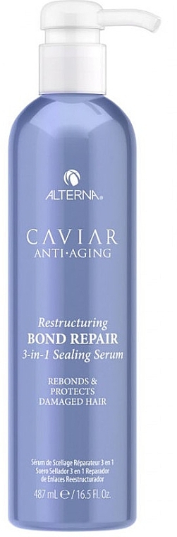 Bond Repair Hair Serum - Alterna Caviar Anti-Aging Restructuring Bond Repair 3-in-1 Sealing Serum — photo N10