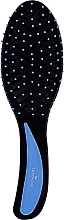 Fragrances, Perfumes, Cosmetics Oval Hair Brush, 2014, black-blue - Top Choice