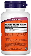 Capsules "Lactoferrin", 500 mg - Now Foods Colostrum — photo N2