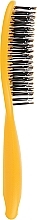 Hair Brush "Spider", 12 rows, glossy, yellow - I Love My Hair — photo N28