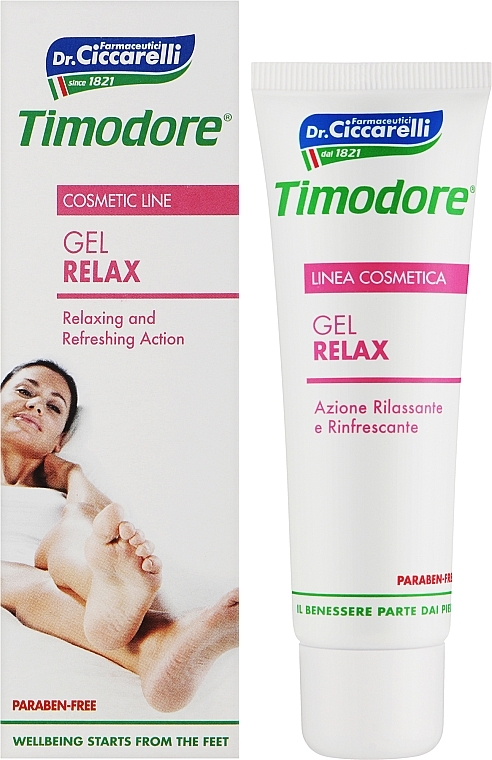 Leg Gel - Timodore Gel Relax — photo N2