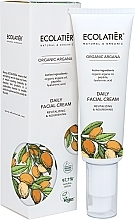 Fragrances, Perfumes, Cosmetics Regeneration & Nourishment Day Face Cream - Ecolatier Organic Argana Daily Facial Cream